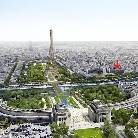 Апартаменты 2 Pieces De Charme Bir-hakeim Tour Eiffel 2'